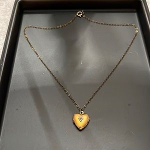 Retro gold plated locket necklace BUNDLE 3 for $15